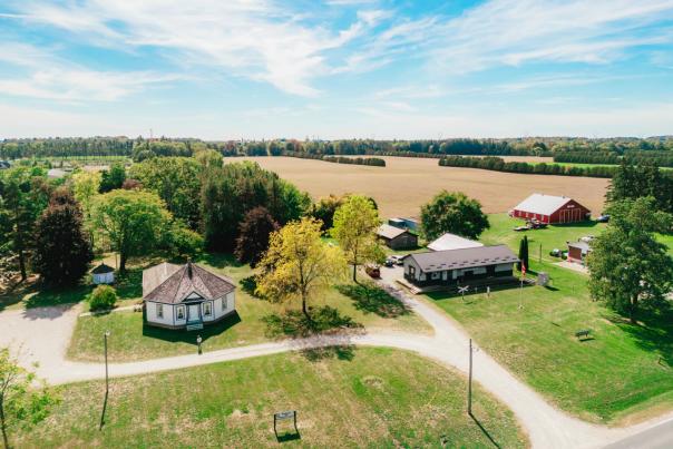 Otterville museum grounds