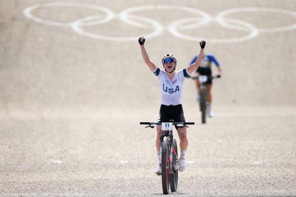 Haley Batten Paris 2024 Finish USA Cycling