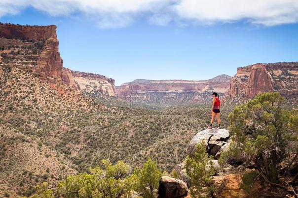 Girl in Colorado National Monument