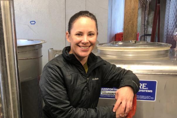 Ali Turley interns at Soter Vineyards for Harvest 2024