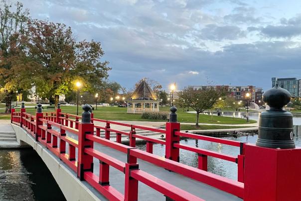 Red Bridge - Big Spring Park