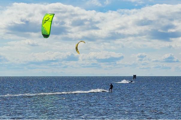 kiteboarding