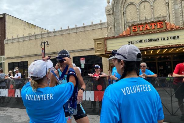 Volunteer for IRONMAN 70.3 Ohio