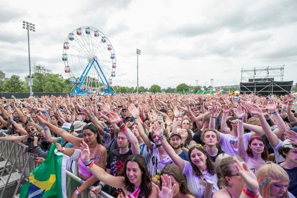 Ferris Wheel at the 2022 Boston Calling Music Festival