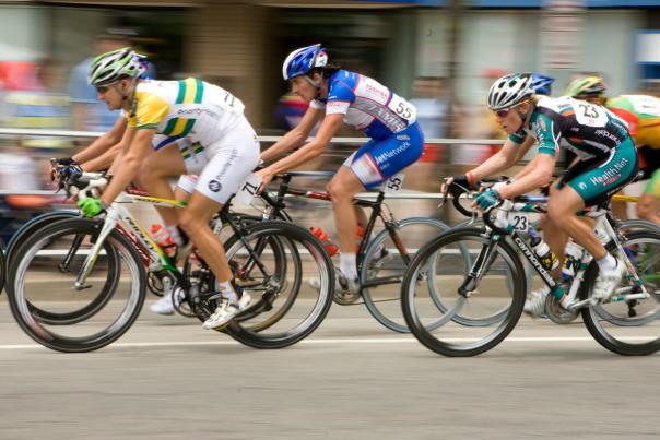 Twilight Criterium Cycling