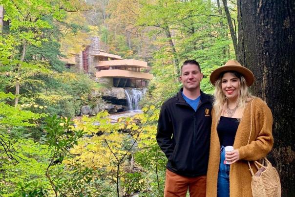 Fallingwater Couple