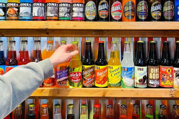 Rocket Fizz soda