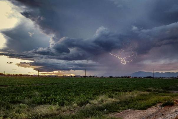 Chandler AZ Monsoon - Storm Coming