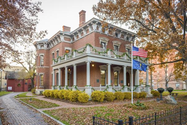 Benjamin Harrison Presidential Site Exterior