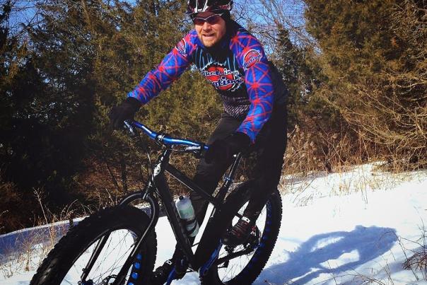 Winter Fat Tire Biking in Ann Arbor