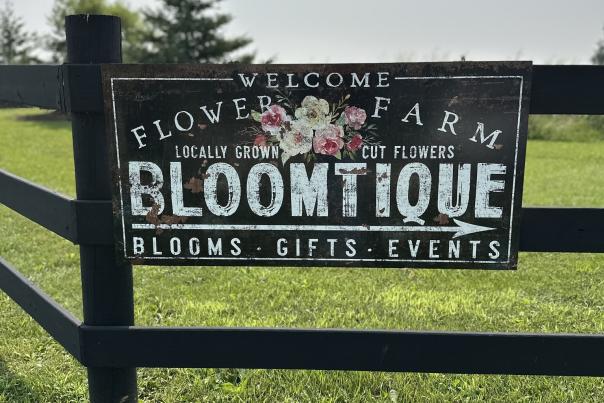 Bloomtique Flower Farm in Oshkosh, Wisconsin