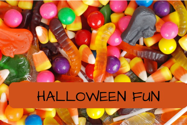 Picture of colorful Halloween Candy