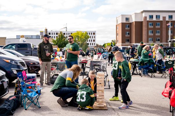 family tailgating