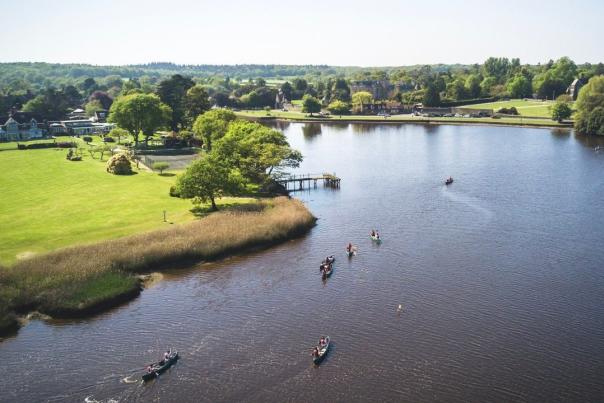 Canoeing on Beaulieu River with New Forest Activities