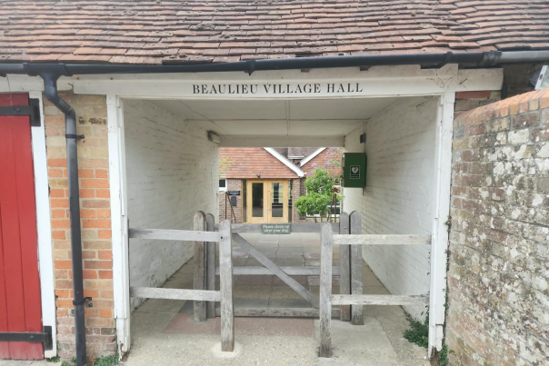 Beaulieu Village Hall Entrance