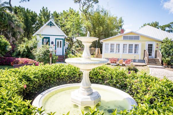 Punta Gorda History Park Fountain