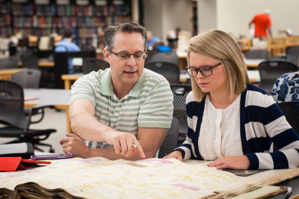 Researching at the Genealogy Center