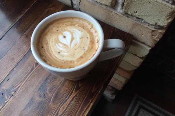 Visit one of the many coffee shops located in Grand Rapids for a beautiful work of art and caffeine boost!
