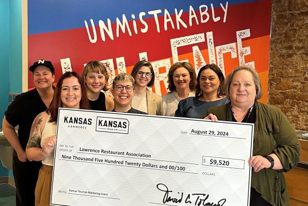 KANSAS TOURISM AWARDS 2 MARKETING GRANTS