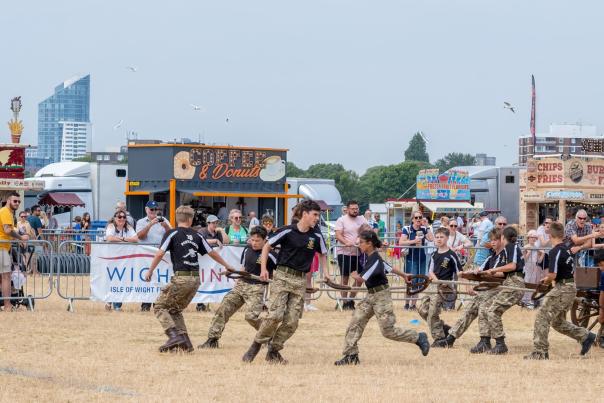Armed Forces Day events taking place on Southsea Common, by Portsmouth City Council and Solent Sky Services