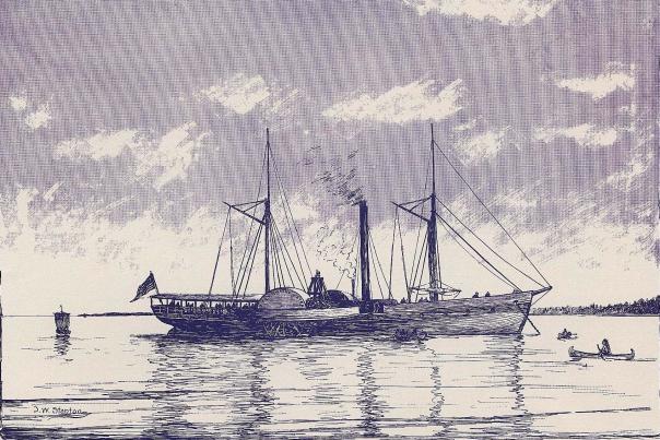 Walk in the water steamship