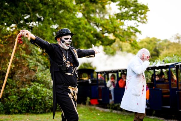 Halloween Train at Exbury Gardens in the New Forest