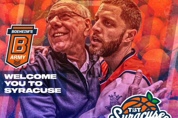 The Basketball Tournament Syracuse Regional Poster with Jim Boeheim & Eric Devendorf