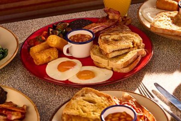 food served at the Lounges