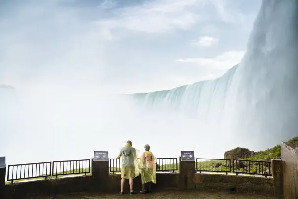 Journey Behind the Falls Couple