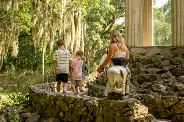 Family at Jungle Gardens