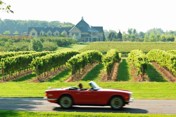 Red car