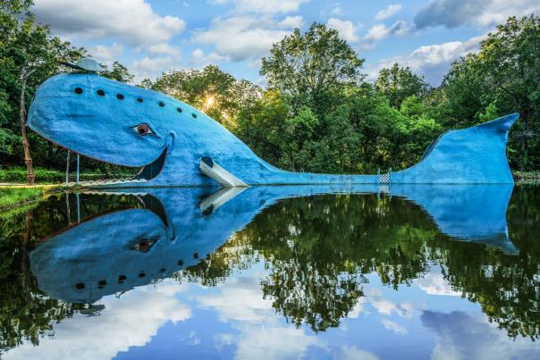 Blue Whale of Catoosa - Route 66 Attractions