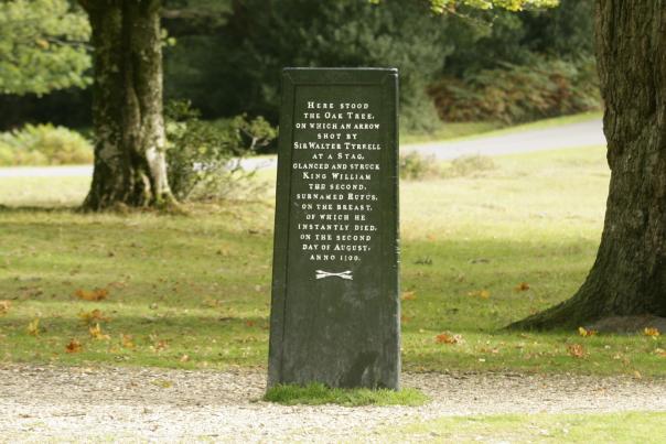 Rufus Stone Historic walk in the New Forest