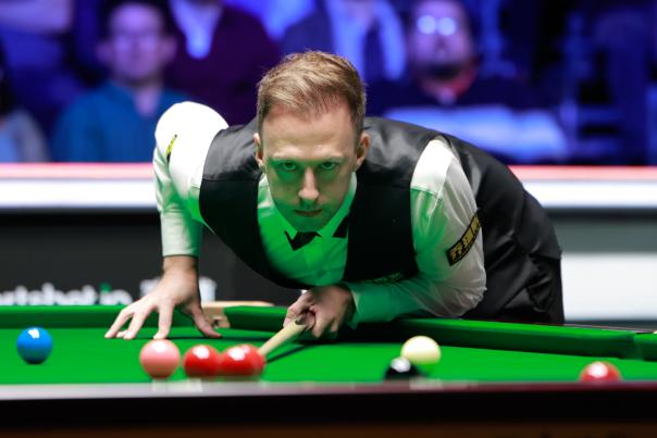 Snooker Player at Table