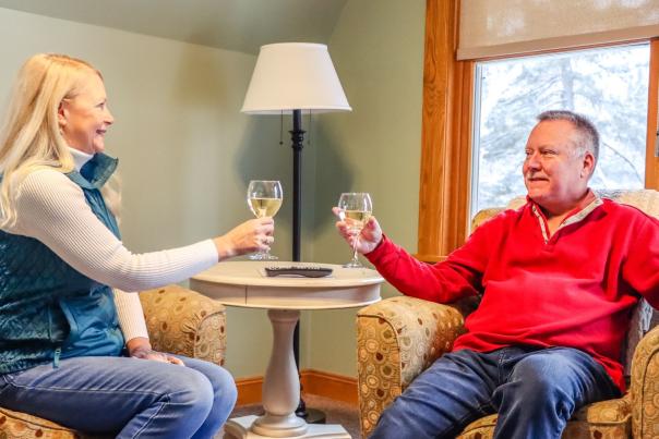 Couple at Pinehurst Bed and Breakfast