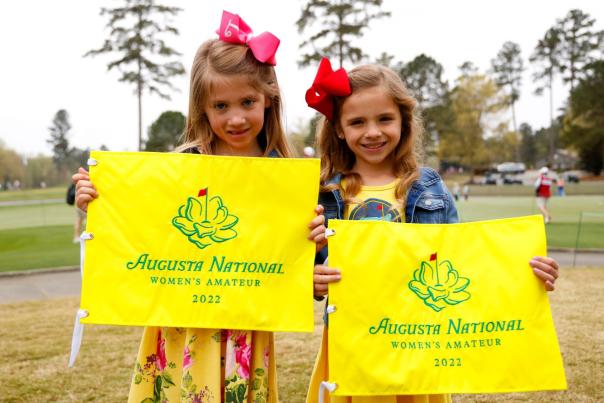 Young girls at Augusta National Women's Amateur