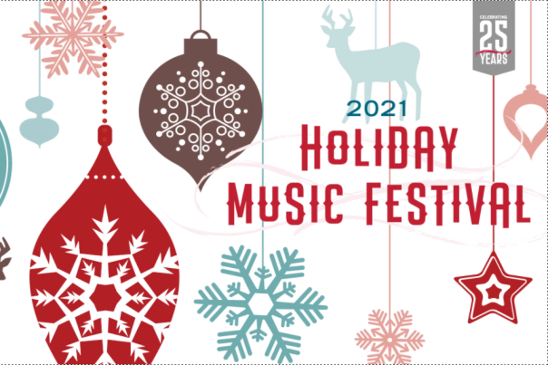 UGA Performing Arts Center Holiday Music Festival 2021 Banner