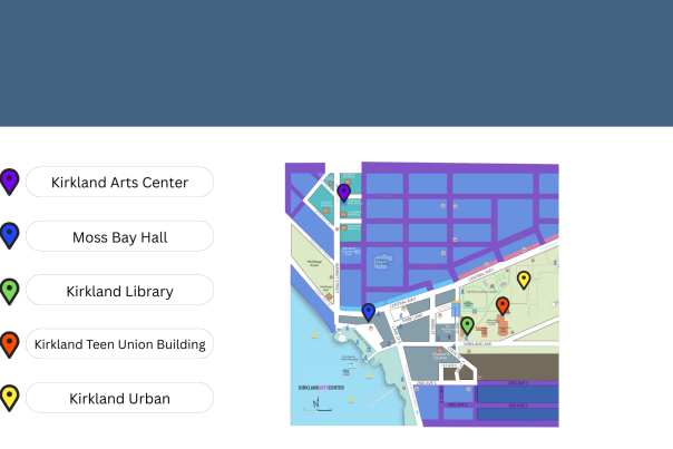Map of Urban Fringe Venues