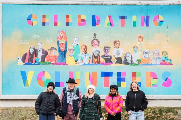 Celebrating volunteers with Sidmouth’s Wallspace