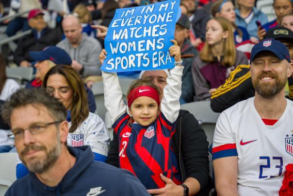 Everyone watches women's sports