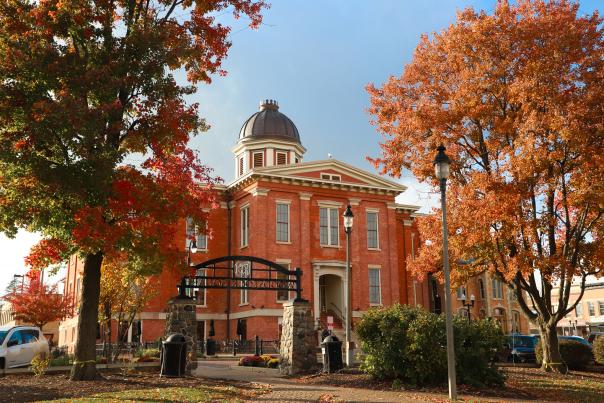 Old Courthouse Center in Fall