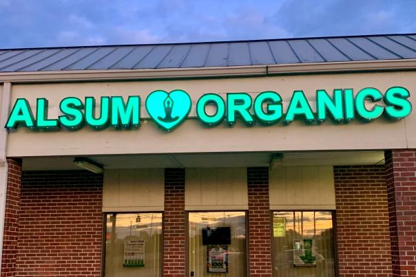 Exterior of Alsum Organics