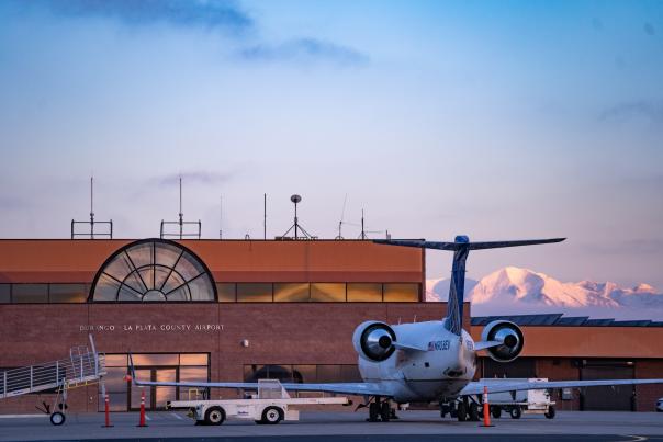 Durango - La Plata Country Airport During Sunset