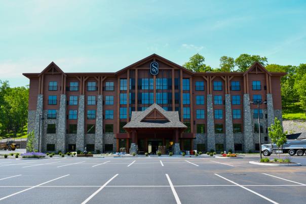 Exterior view of The Swiftwater in Swiftwater, PA