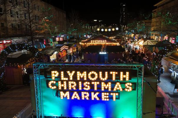 Plymouth Christmas Market Unwraps Opportunities for Young Traders