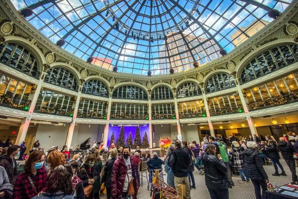 Holly Days at The Dayton Arcade