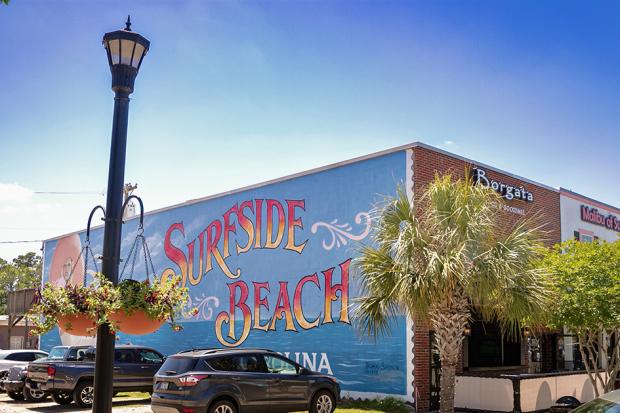 Town of Surfside Beach mural