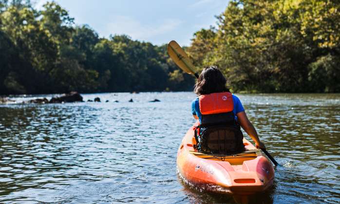 Women_kayaking_Saluda_Shoals_ECSC_Sept_2019_photo_by_Forrest_Clonts_001 Women Kayaking on the River