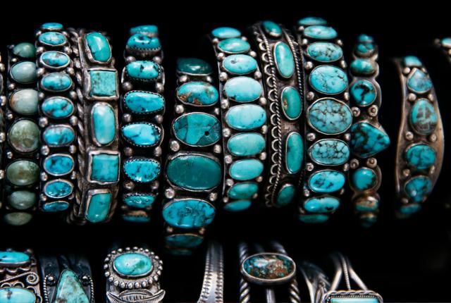 Turquoise Bracelets, New Mexico Magazine
