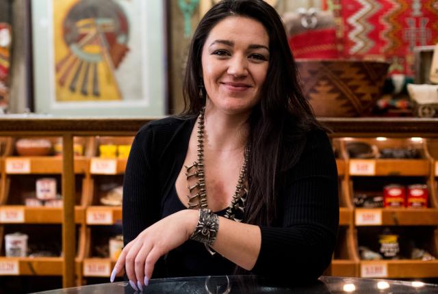 Emerald Tanner, Owner, Tanner’s Indian Arts, Gallup, New Mexico Magazine